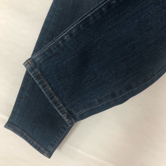 NWT L’AGENCE Blue High Rise Skinny Jeans Medium/Dark Wash Size 25 New - Picture 8 of 11